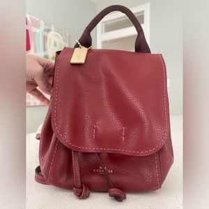 NWOT Coach (small) backpack or mini bag